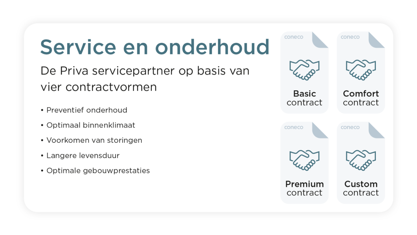 3 Coneco service en onderhoud